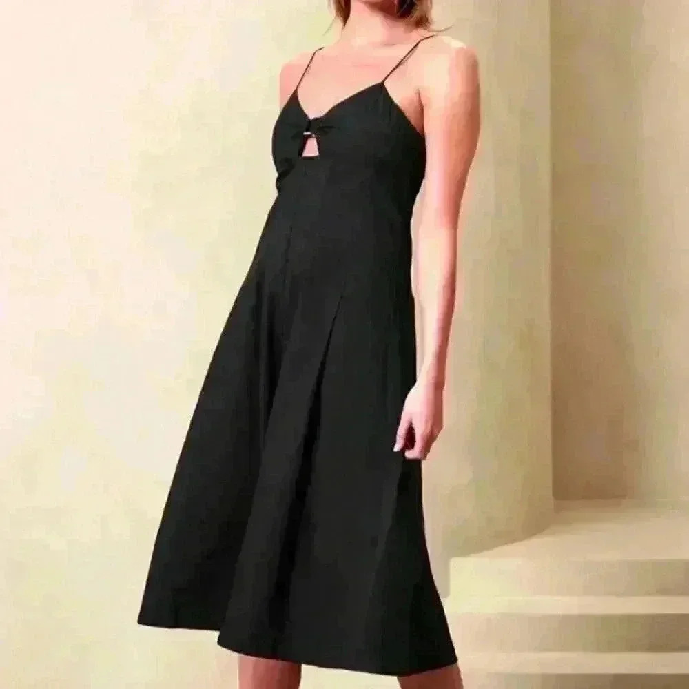 BANANA REPUBLIC BANDEAU MIDI DRESS